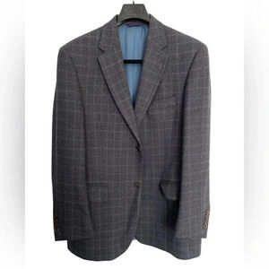Tommy  Hilfiger plaid gray blazer